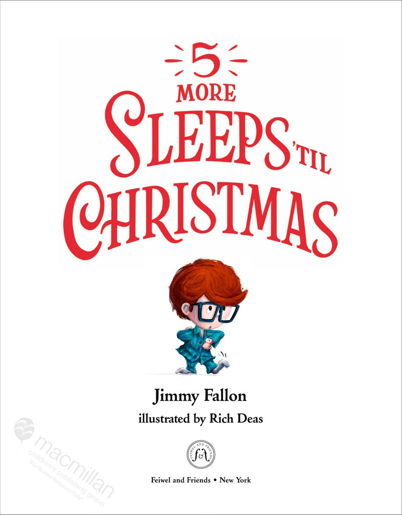5 More Sleeps 'til Christmas - Huckle + Berry KidsRaincoast Books