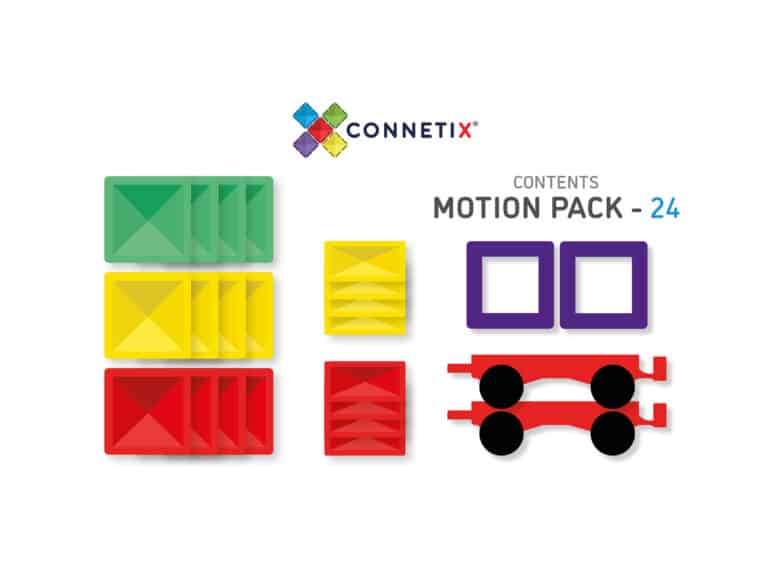 Connetix Motion Pack 24 Piece - Huckle + Berry KidsConnetix