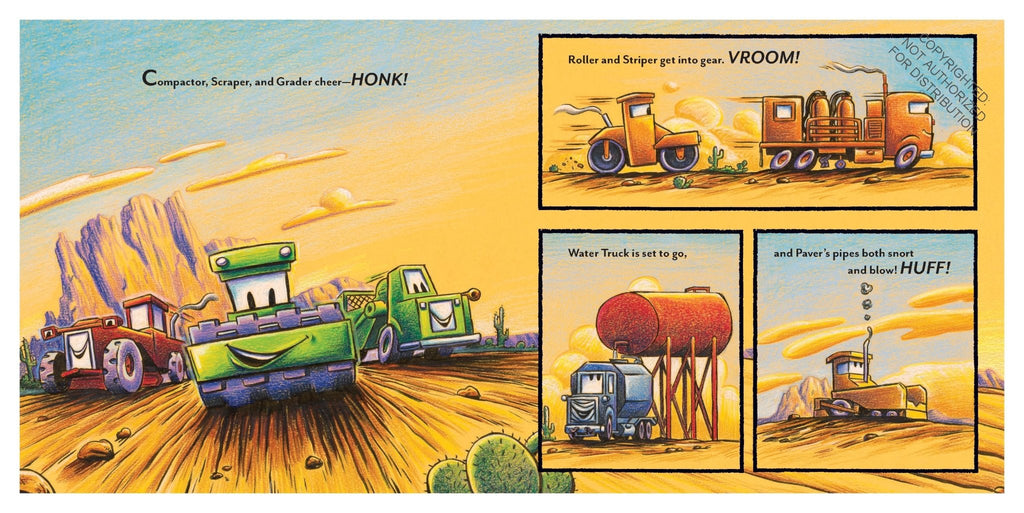 Construction Site: Road Crew, Coming Through! - Huckle + Berry KidsRaincoast Books