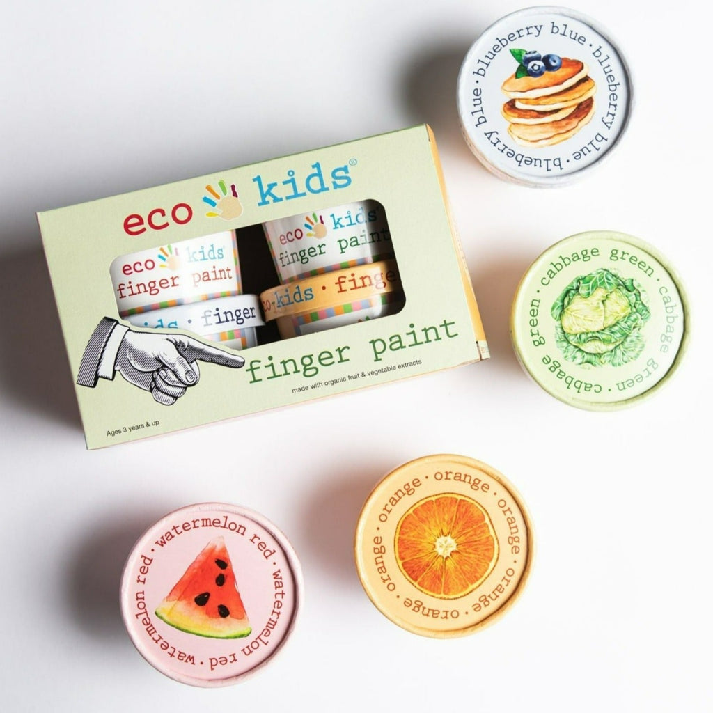 Eco Kids Finger Paint - Huckle + Berry KidsEco - Kids