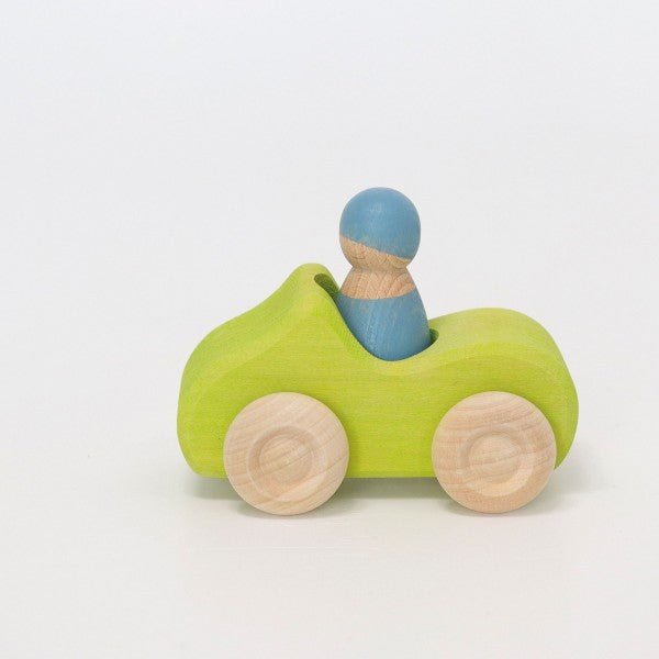 Grimm's Convertible Car Green - Huckle + Berry KidsGrimm's