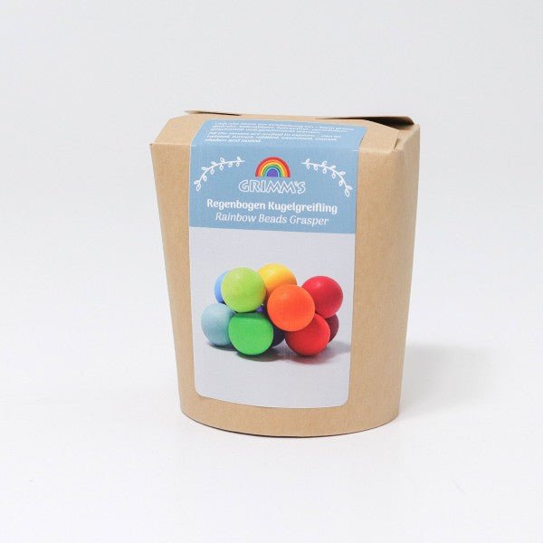 Grimm's Rainbow Bead Grasper - Huckle + Berry KidsGrimm's