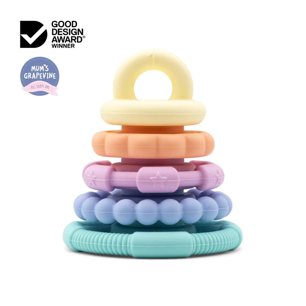 Jellystone Designs Rainbow Stacker - Pastel - Huckle + Berry KidsJellystone Designs