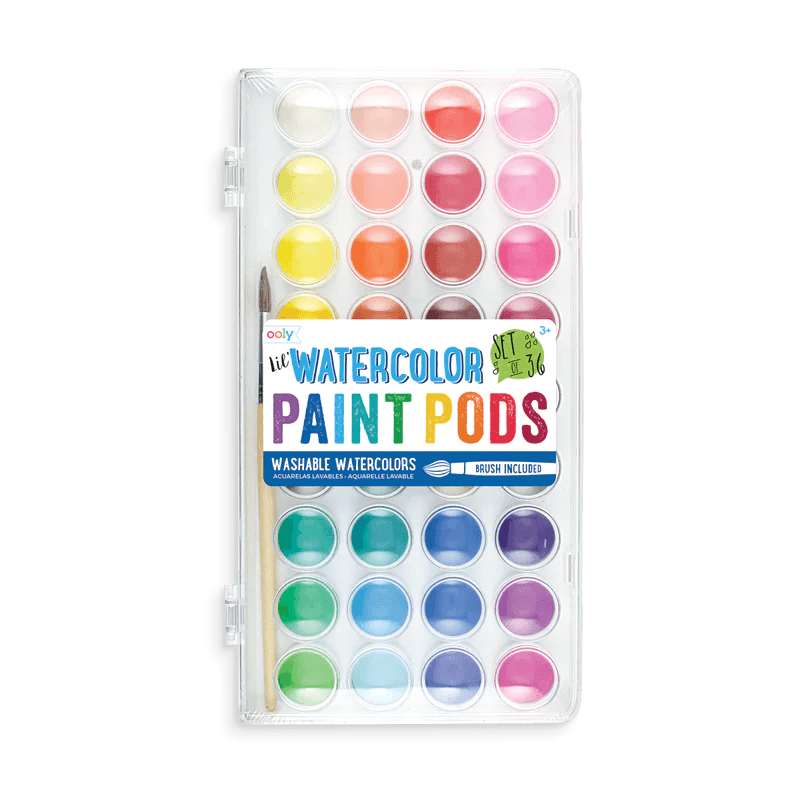 Lil' Paint Pods Water Colour - Huckle + Berry KidsOoly