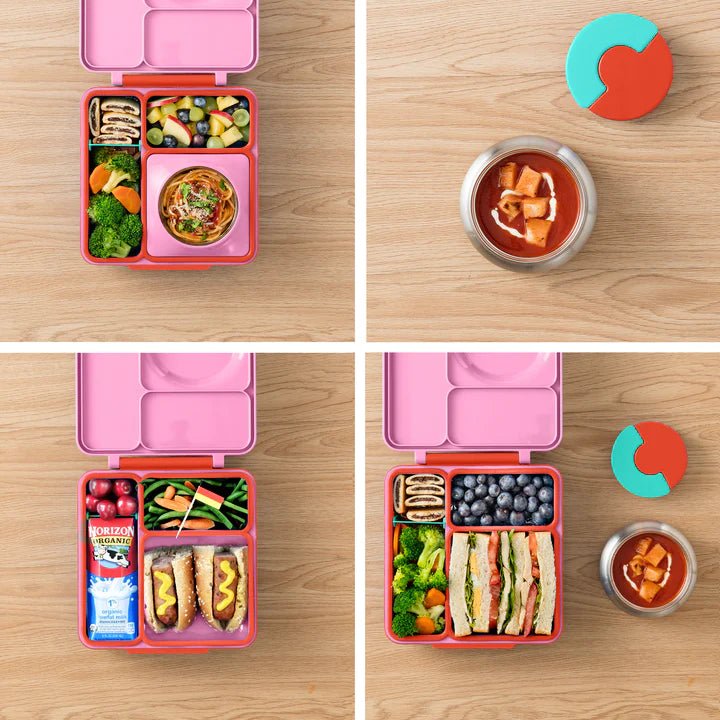 OmieBox Insulated Bento - Pink Berry - Huckle + Berry KidsOmie Life