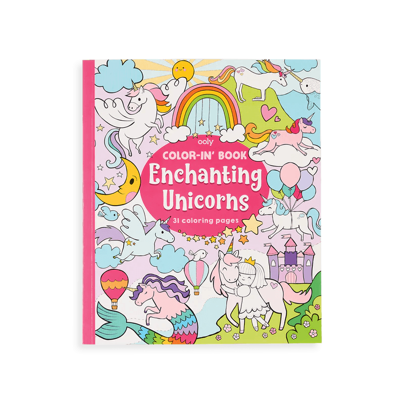 Ooly Colouring Book - Enchanting - Huckle + Berry KidsOoly