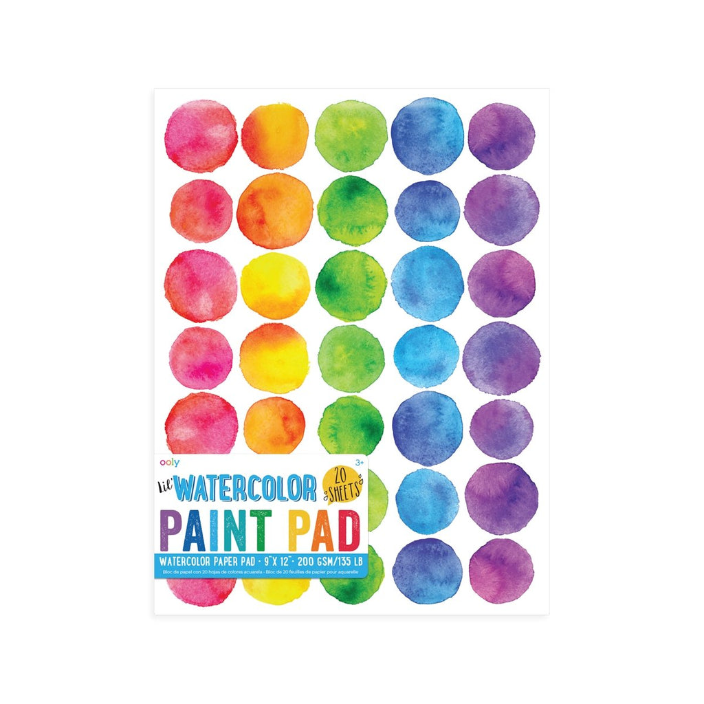 Ooly Lil Watercolor Paint Pad - Huckle + Berry KidsOoly