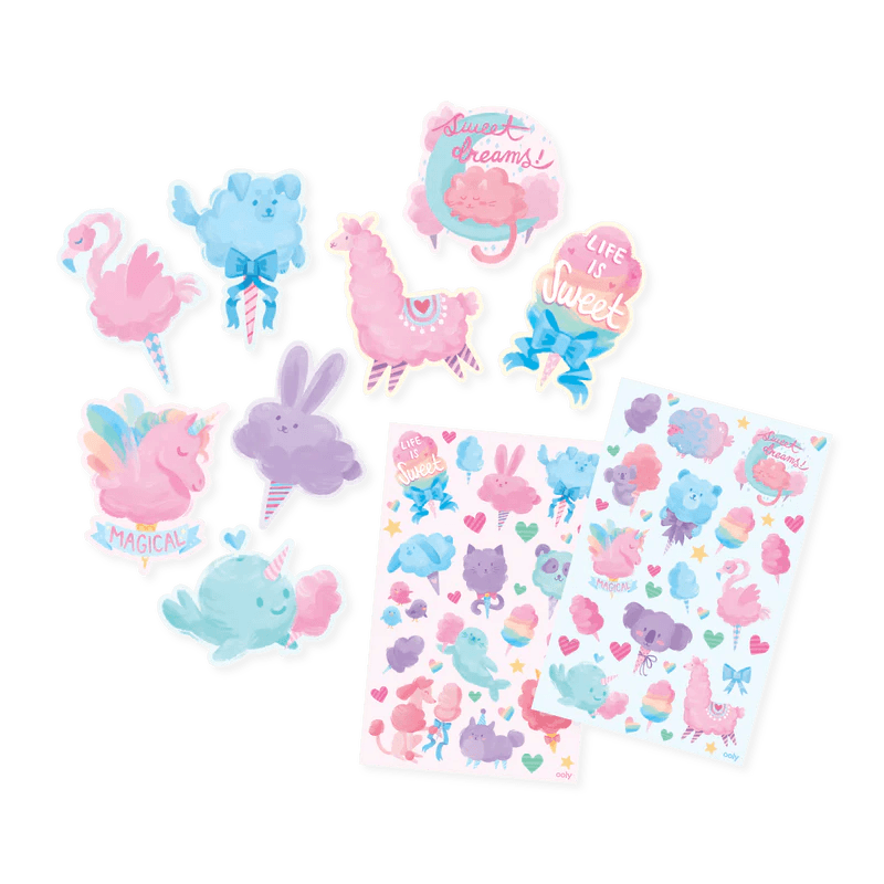 Ooly Scented Stickers - Fluffy Cotton Candy - Huckle + Berry KidsOoly