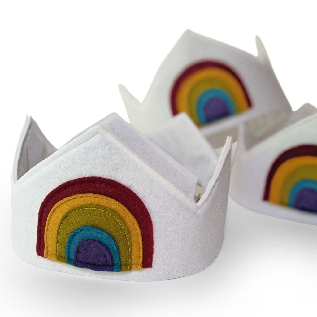 Woodpeckers Toys Rainbow Crown - Huckle + Berry KidsWoodpeckers Toys